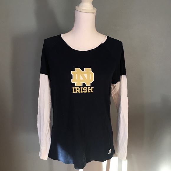 Notre Dame Long Sleeved T-shirt - Picture 1 of 3